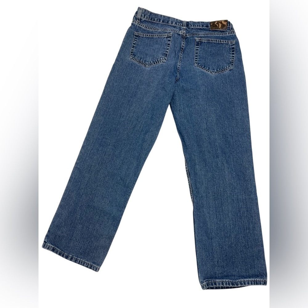 Tasso Elba Men’s Classic Fit Straight Leg Blue Denim Jeans Size 36 - Picture 2 of 12